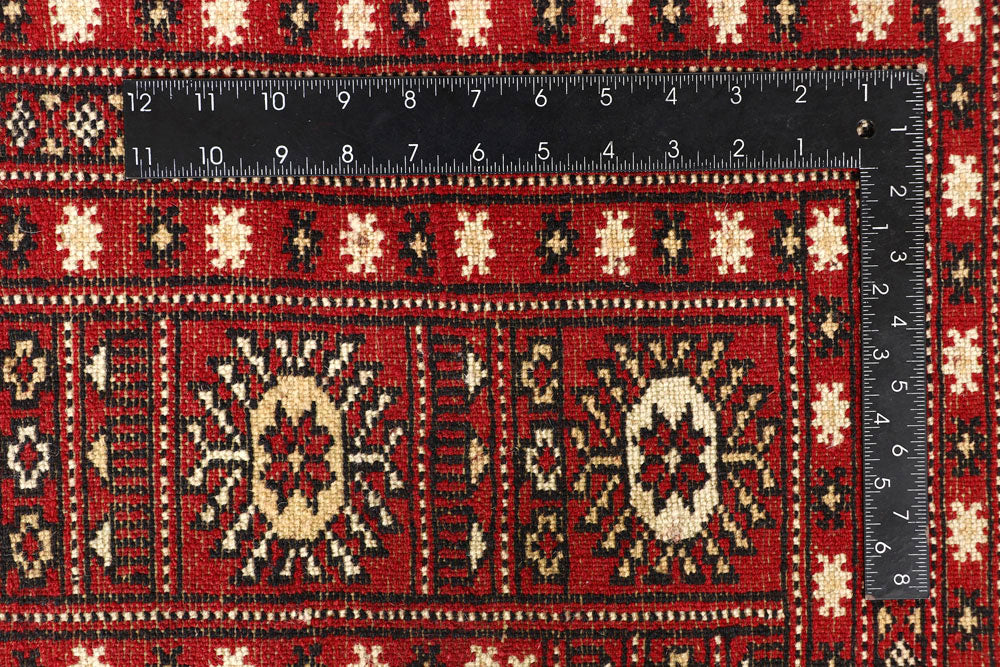 Firebrick Bokhara 8' x 10' 4 - No. 59368 - ALRUG Rug Store