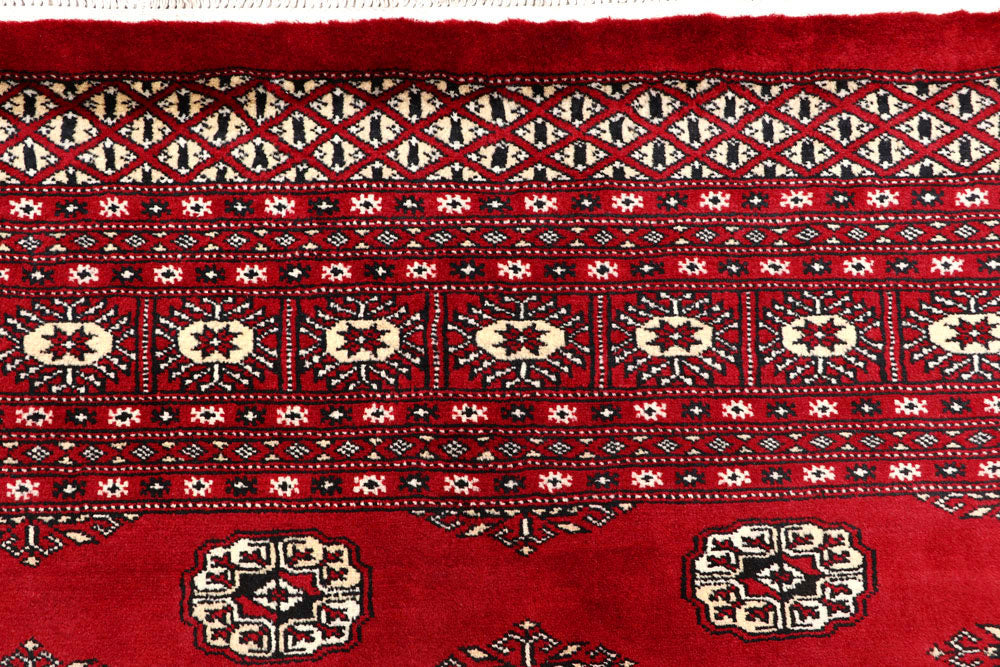 Firebrick Bokhara 8' x 10' 4 - No. 59370 - ALRUG Rug Store