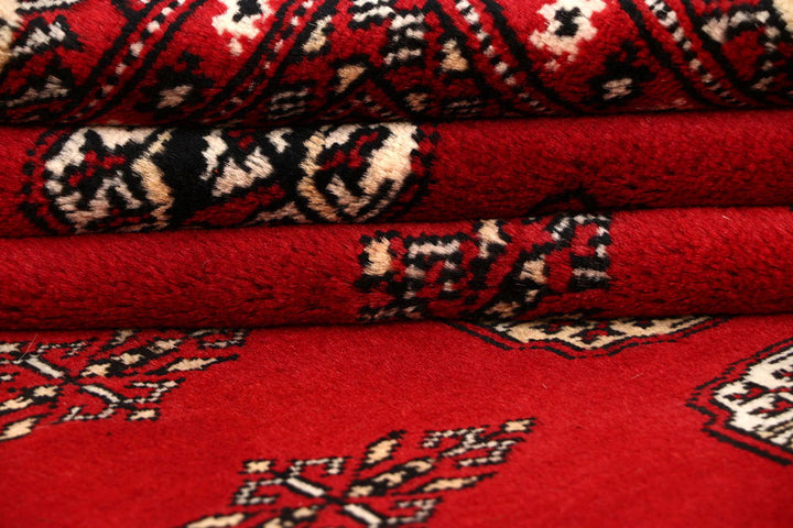 Firebrick Bokhara 8' x 10' 4 - No. 59370 - ALRUG Rug Store