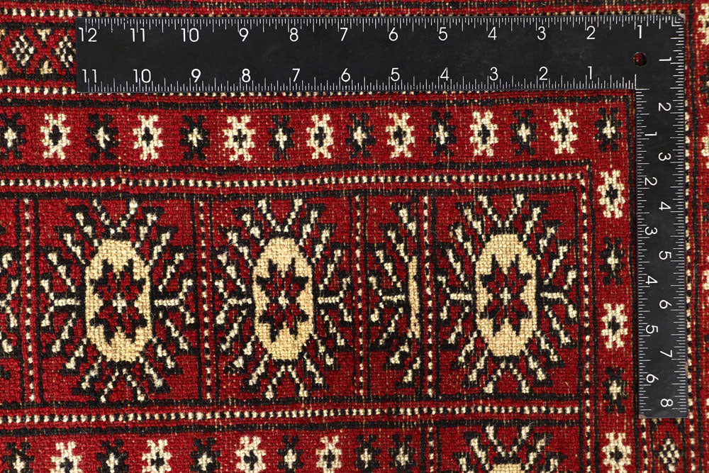 Firebrick Bokhara 8' x 10' 4 - No. 59370 - ALRUG Rug Store