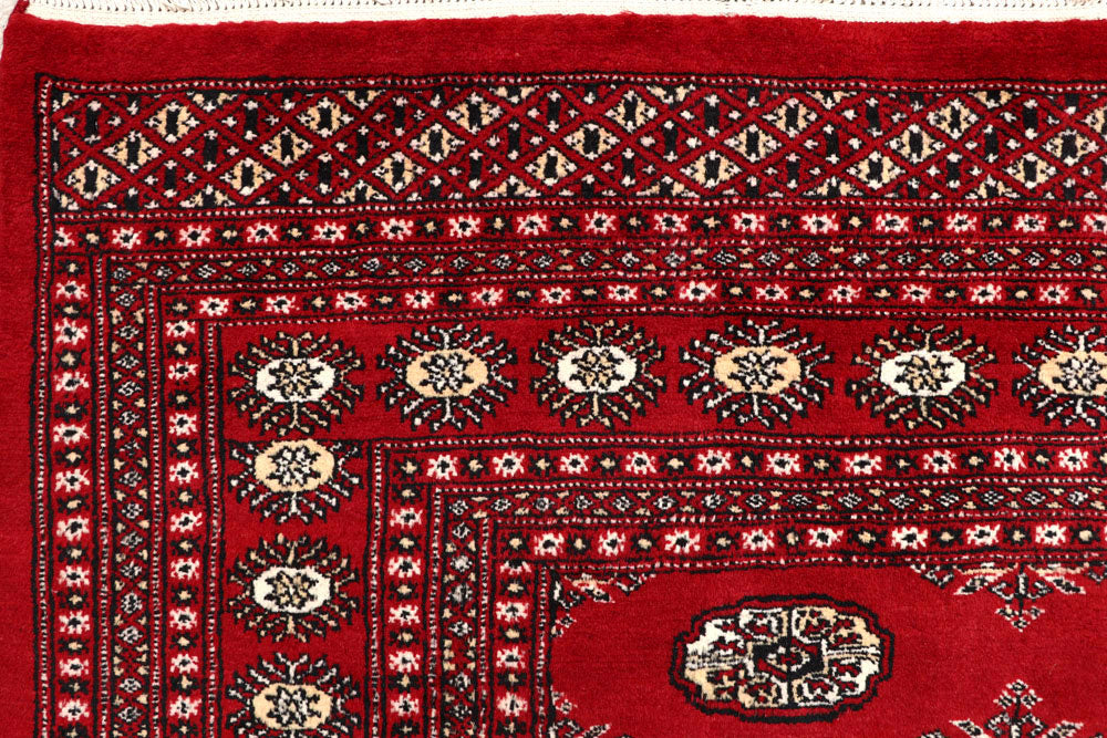 Red Bokhara 8' x 9' 8 - No. 59371 - ALRUG Rug Store