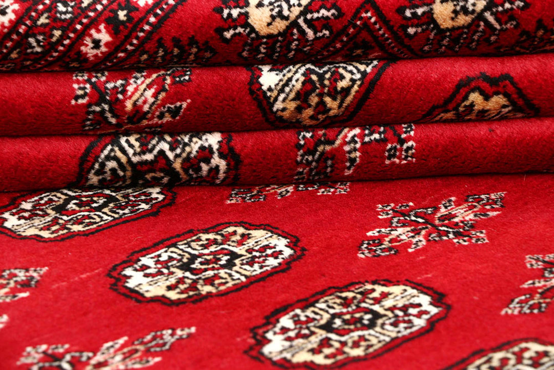 Red Bokhara 8'  x" 9'  8" - No. QA69230