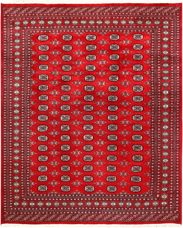 Red Bokhara 8' x 9' 8 - No. 59371 - ALRUG Rug Store