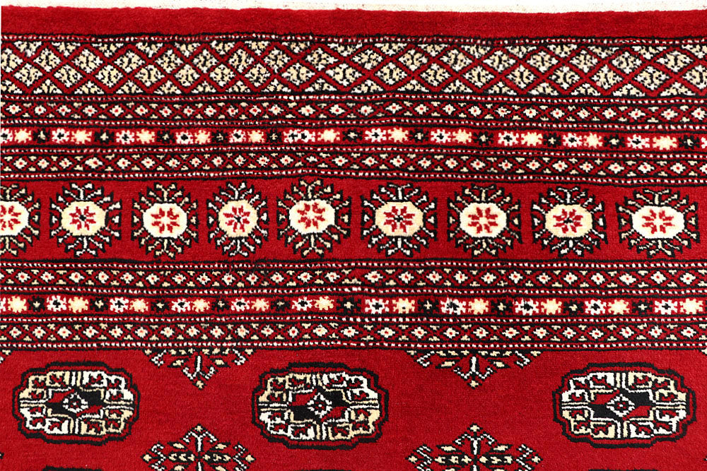 Red Bokhara 8' 1 x 10' 1 - No. 59372 - ALRUG Rug Store