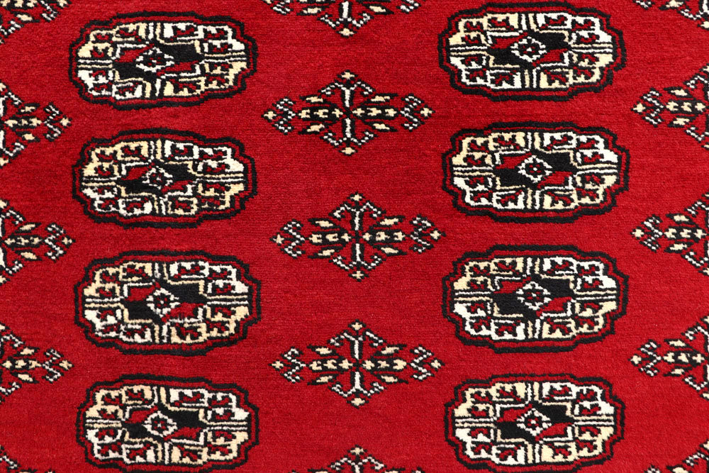 Red Bokhara 8' 1 x 10' 1 - No. 59372 - ALRUG Rug Store