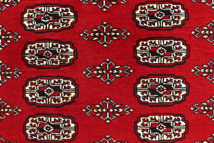 Red Bokhara 8' 1 x 10' 1 - No. 59372 - ALRUG Rug Store
