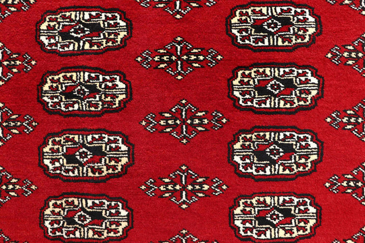Red Bokhara 8'  1" x 10'  1" - No. QA97650