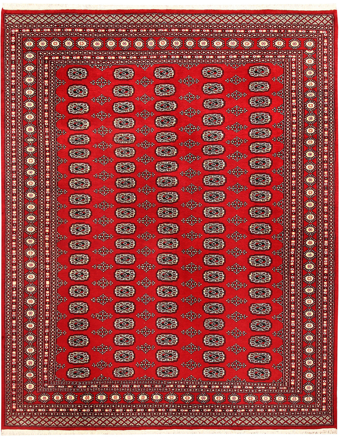 Red Bokhara 8' 1 x 10' 1 - No. 59372 - ALRUG Rug Store