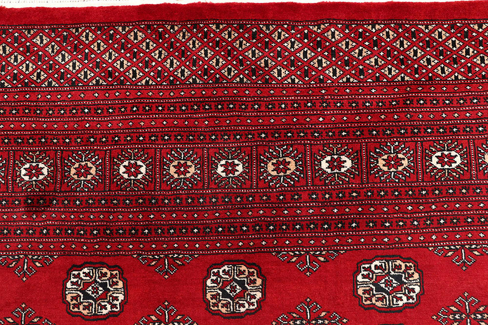 Red Bokhara 8' 2 x 10' - No. 59373 - ALRUG Rug Store