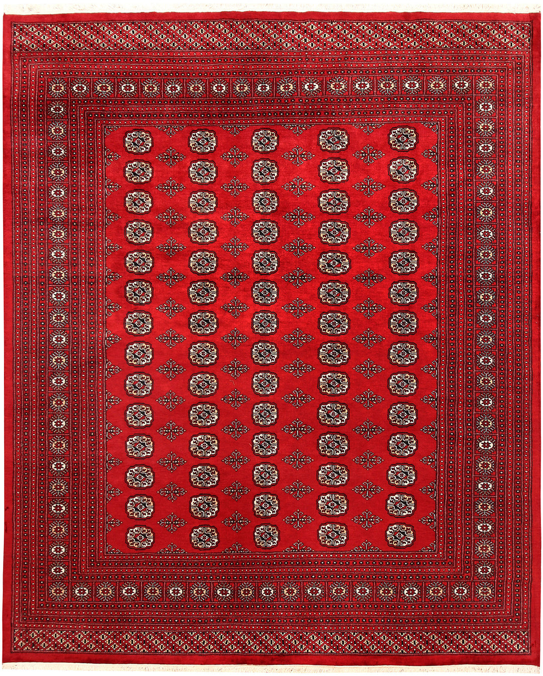 Red Bokhara 8' 2 x 10' - No. 59373 - ALRUG Rug Store