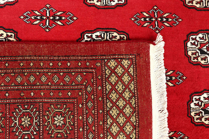 Firebrick Bokhara 8' 1 x 10' 1 - No. 59374 - ALRUG Rug Store