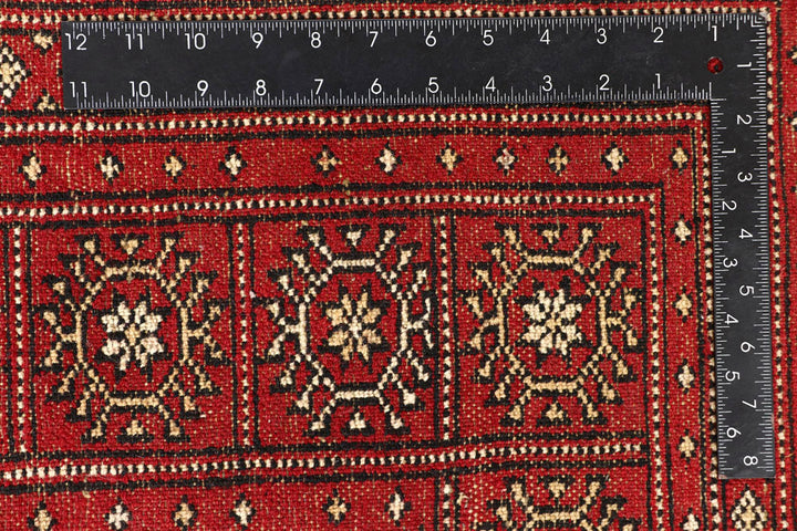 Firebrick Bokhara 8' 1 x 10' 1 - No. 59374 - ALRUG Rug Store