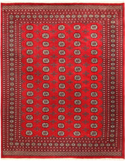 Red Bokhara 8' 1 x 10' 5 - No. 59375 - ALRUG Rug Store