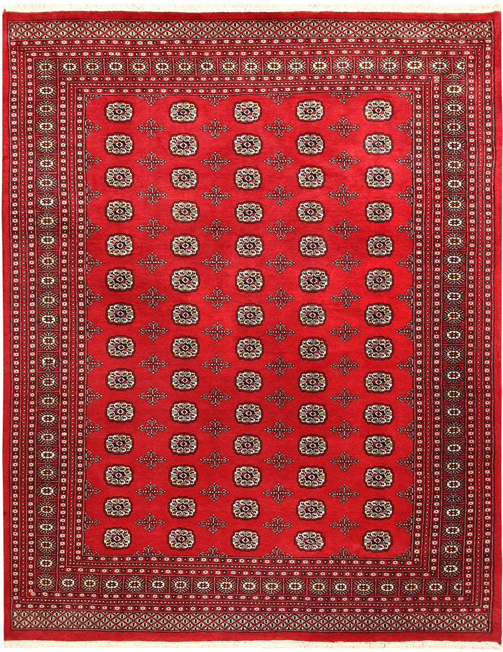 Red Bokhara 8'  1" x 10'  5" - No. QA83529
