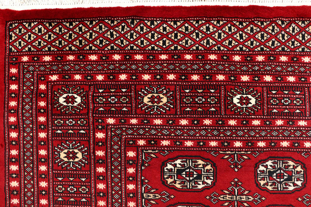 Firebrick Bokhara 8' 1 x 10' 2 - No. 59376 - ALRUG Rug Store