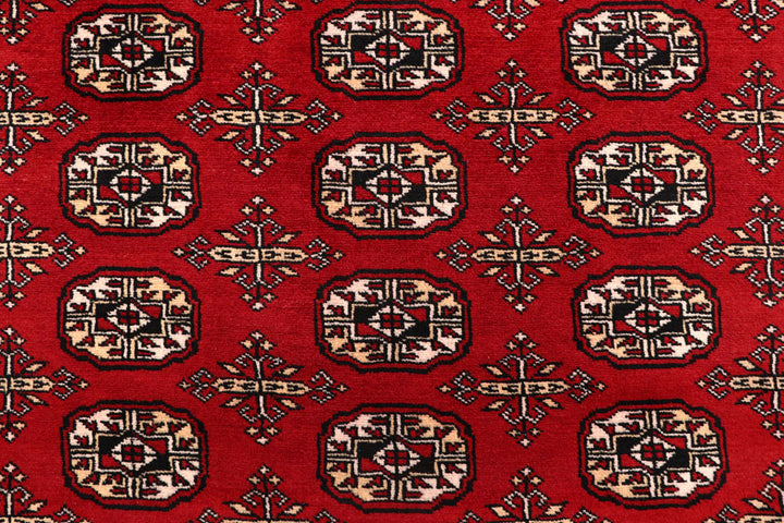 Firebrick Bokhara 8' 1 x 10' 2 - No. 59376 - ALRUG Rug Store