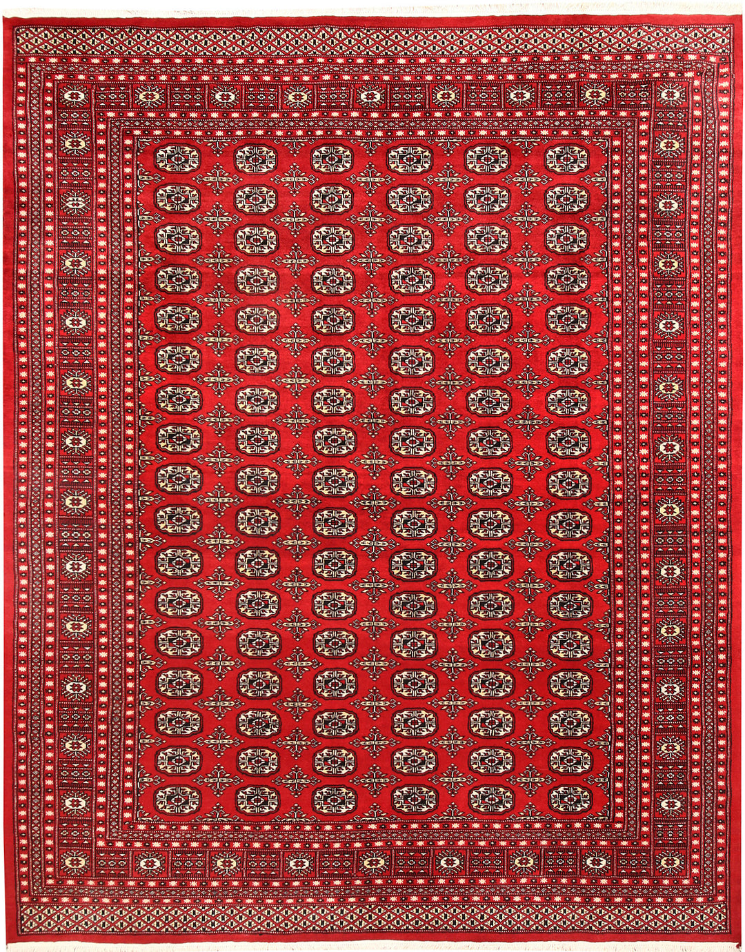 Firebrick Bokhara 8' 1 x 10' 2 - No. 59376 - ALRUG Rug Store