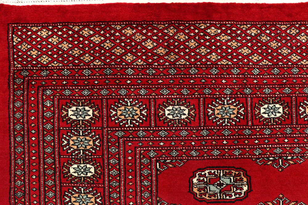 Red Bokhara 8' x 10' 4 - No. 59377 - ALRUG Rug Store