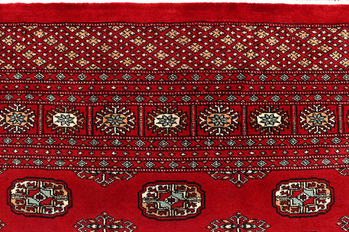 Red Bokhara 8' x 10' 4 - No. 59377 - ALRUG Rug Store