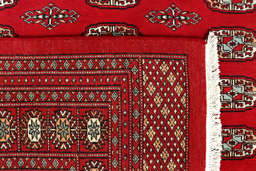 Red Bokhara 8' x 10' 4 - No. 59377 - ALRUG Rug Store
