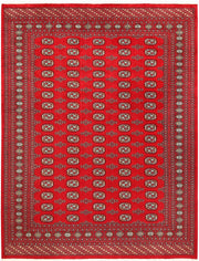Red Bokhara 8' x 10' 4 - No. 59377 - ALRUG Rug Store