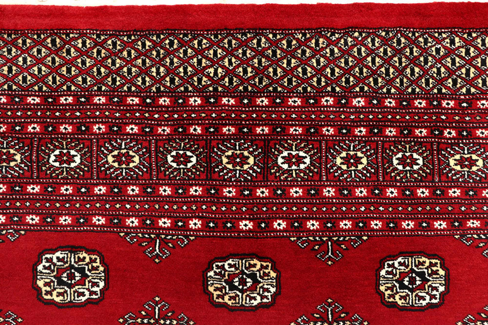 Red Bokhara 8' 2 x 9' 9 - No. 59378 - ALRUG Rug Store