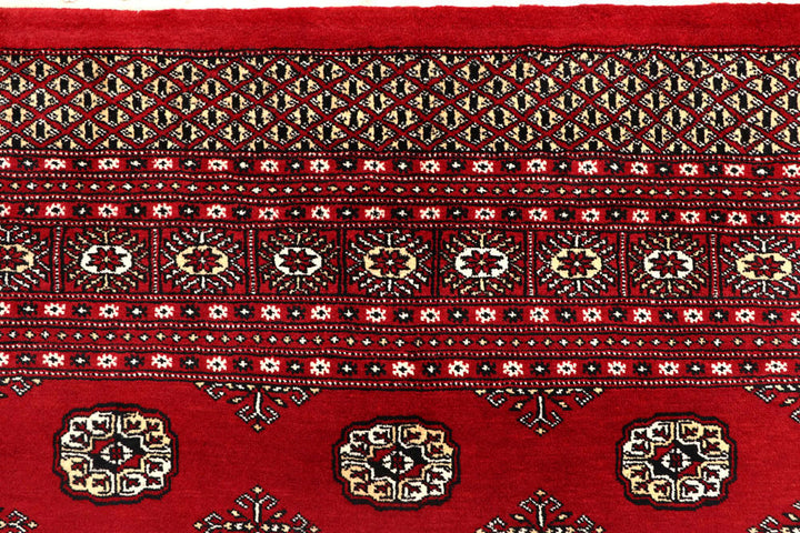 Red Bokhara 8' 2 x 9' 9 - No. 59378 - ALRUG Rug Store