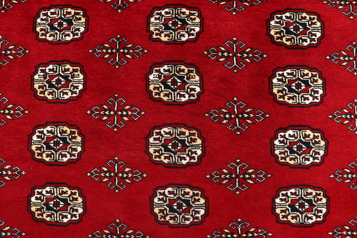 Firebrick Bokhara 8' x 9' 9 - No. 59379 - ALRUG Rug Store