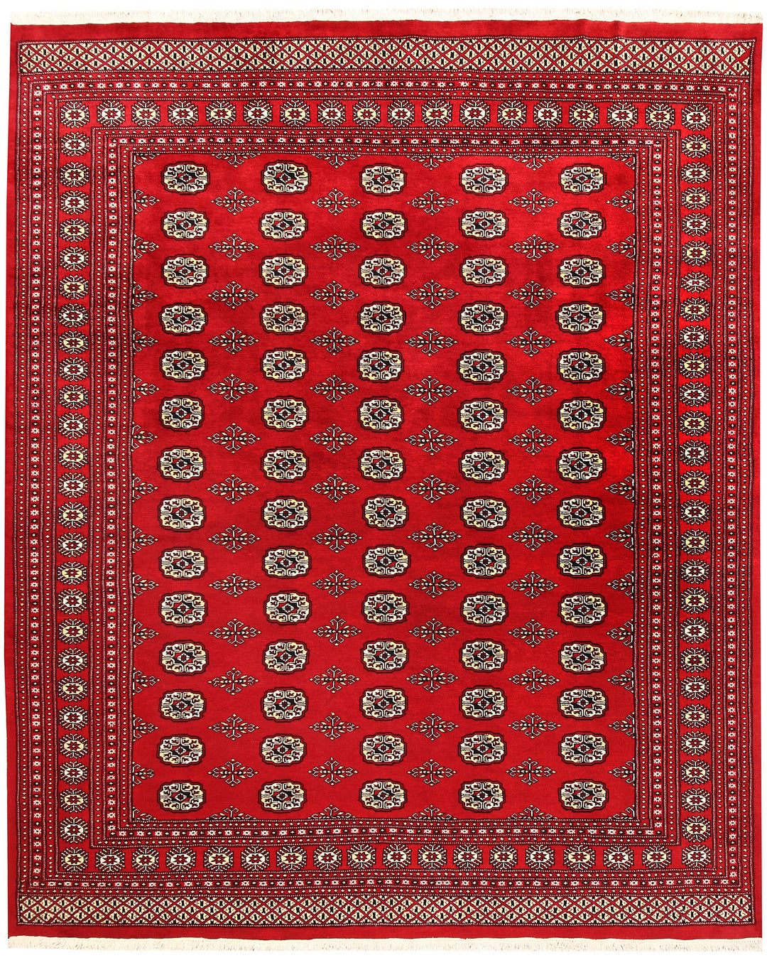 Firebrick Bokhara 8' x 9' 9 - No. 59379 - ALRUG Rug Store