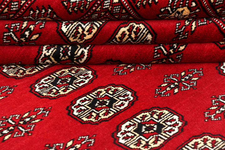 Firebrick Bokhara 7' 10 x 10' 1 - No. 59380 - ALRUG Rug Store