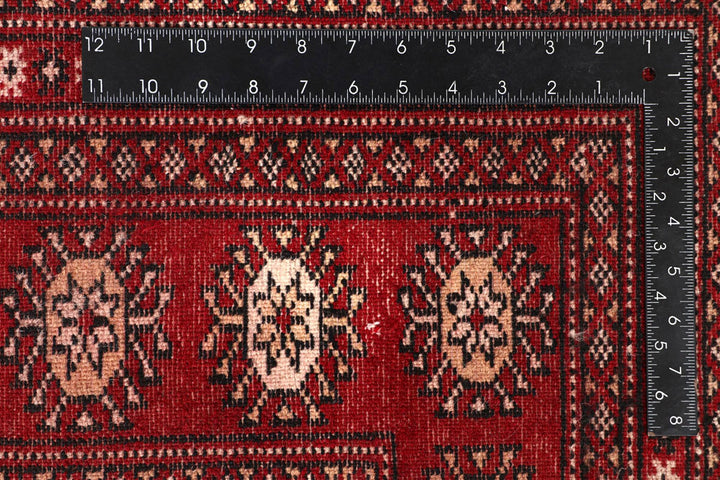 Firebrick Bokhara 7' 10 x 10' 1 - No. 59380 - ALRUG Rug Store
