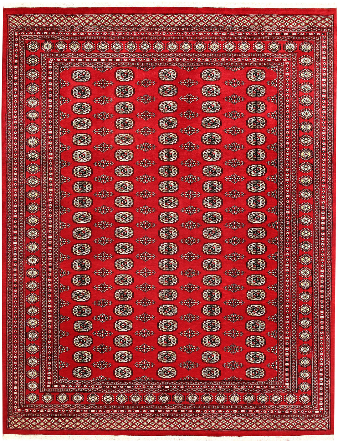 Firebrick Bokhara 7' 10 x 10' 1 - No. 59380 - ALRUG Rug Store
