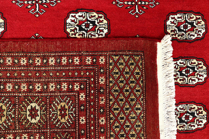 Firebrick Bokhara 8' 1 x 9' 9 - No. 59381 - ALRUG Rug Store