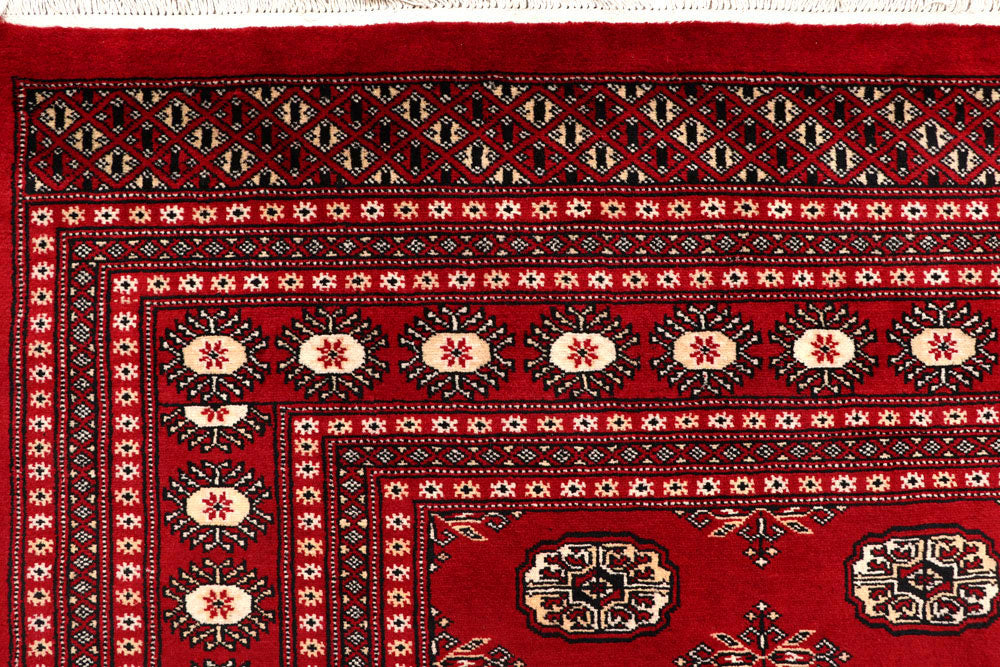 Firebrick Bokhara 8' 1 x 10' 5 - No. 59382 - ALRUG Rug Store