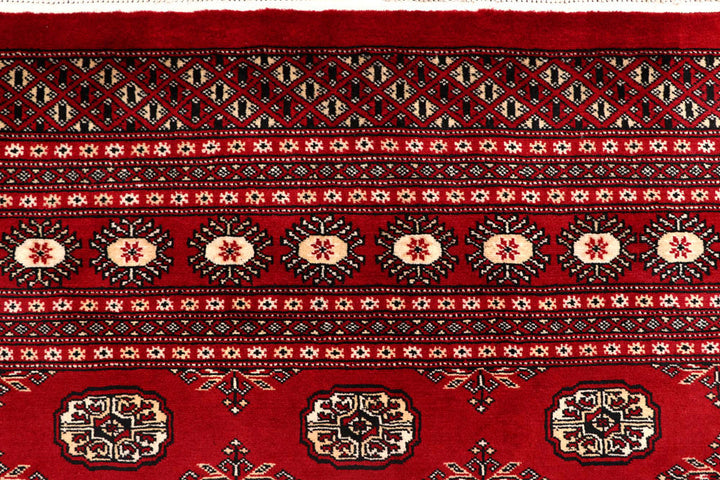 Firebrick Bokhara 8' 1 x 10' 5 - No. 59382 - ALRUG Rug Store