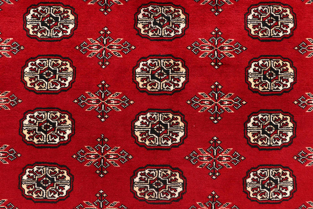 Firebrick Bokhara 8' 1 x 10' 5 - No. 59382 - ALRUG Rug Store