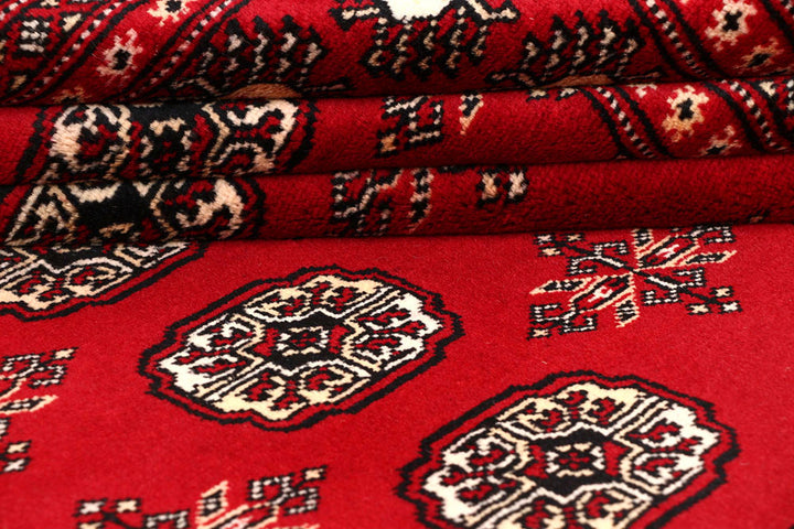 Firebrick Bokhara 8' 1 x 10' 5 - No. 59382 - ALRUG Rug Store