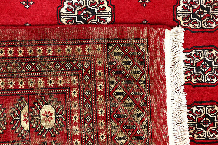 Firebrick Bokhara 8' 1 x 10' 5 - No. 59382 - ALRUG Rug Store