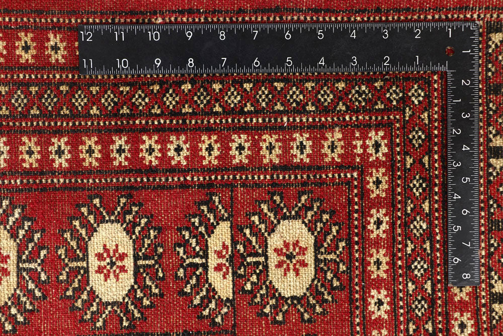 Firebrick Bokhara 8' 1 x 10' 5 - No. 59382 - ALRUG Rug Store