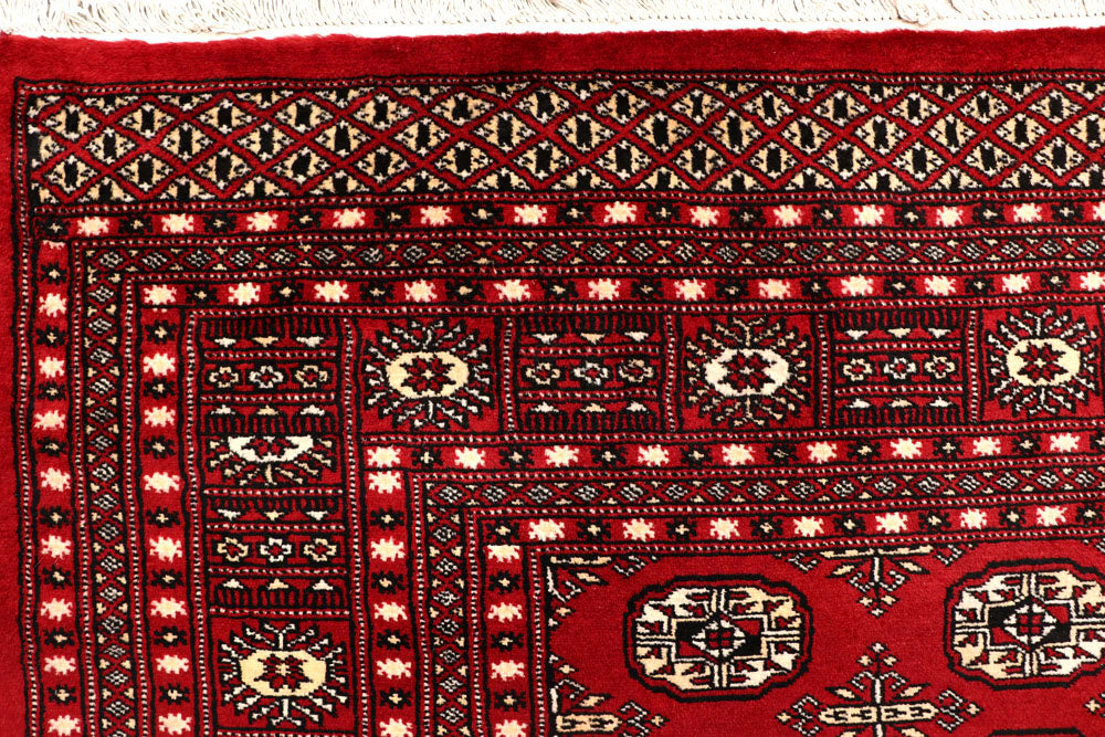 Firebrick Bokhara 8' x 10' 2 - No. 59383 - ALRUG Rug Store
