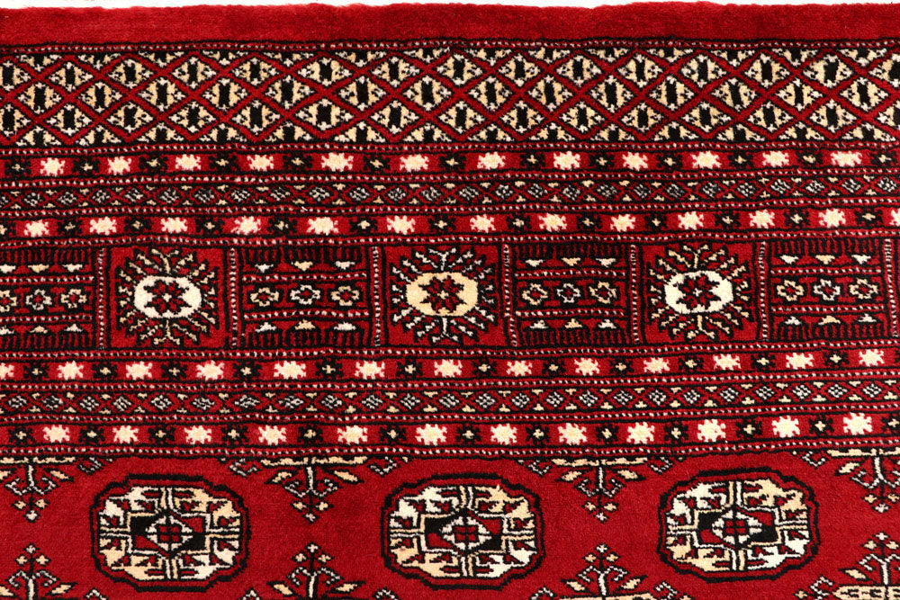 Firebrick Bokhara 8' x 10' 2 - No. 59383 - ALRUG Rug Store