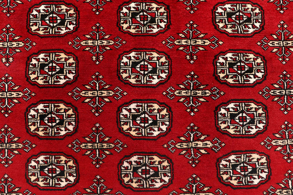 Firebrick Bokhara 8' x 10' 2 - No. 59383 - ALRUG Rug Store