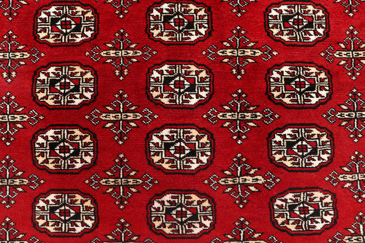 Firebrick Bokhara 8' x 10' 2 - No. 59383 - ALRUG Rug Store