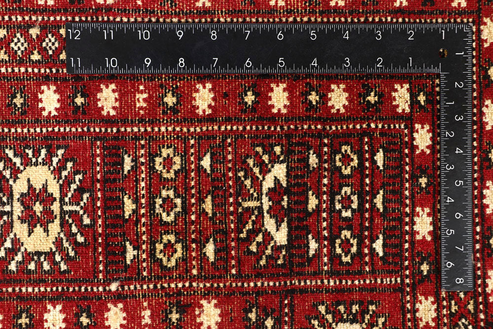 Firebrick Bokhara 8' x 10' 2 - No. 59383 - ALRUG Rug Store