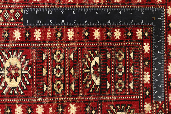 Firebrick Bokhara 8' x 10' 2 - No. 59383 - ALRUG Rug Store