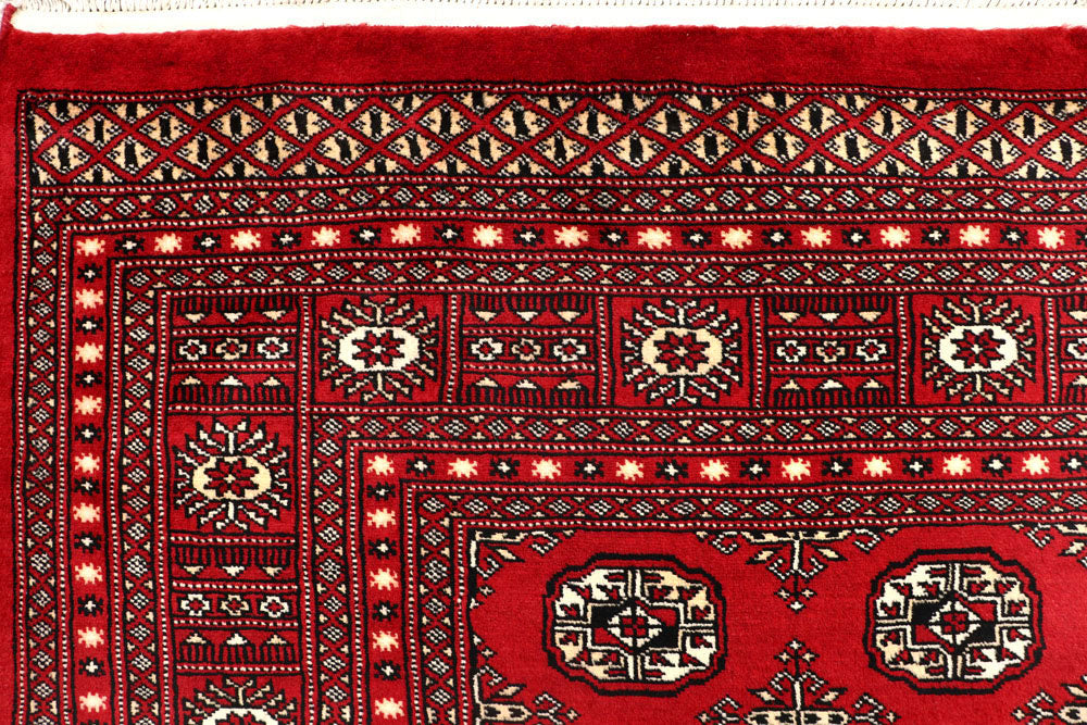 Firebrick Bokhara 8' 1 x 10' 4 - No. 59384 - ALRUG Rug Store