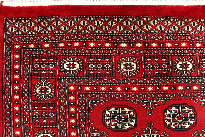 Firebrick Bokhara 8' 1 x 10' 4 - No. 59384 - ALRUG Rug Store