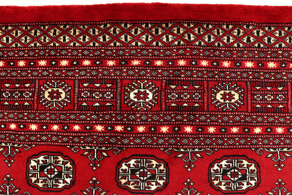 Firebrick Bokhara 8' 1 x 10' 4 - No. 59384 - ALRUG Rug Store