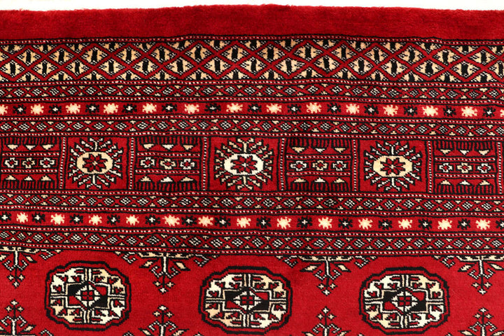Firebrick Bokhara 8' 1 x 10' 4 - No. 59384 - ALRUG Rug Store
