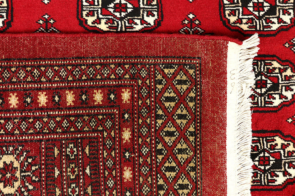 Firebrick Bokhara 8' 1 x 10' 4 - No. 59384 - ALRUG Rug Store